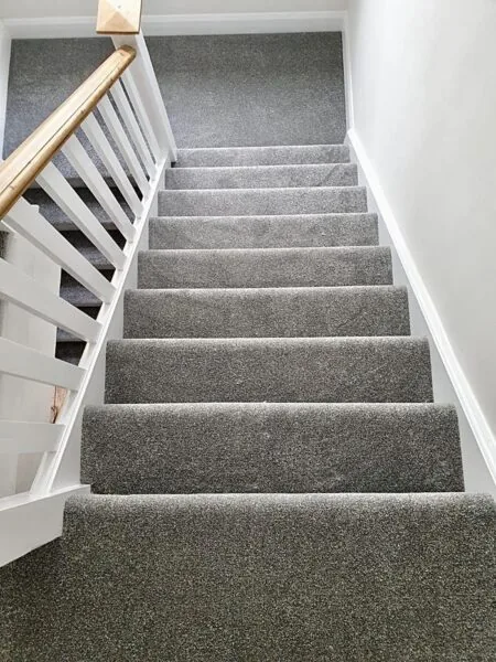 Stair carpet installation in Greater Oklahoma City