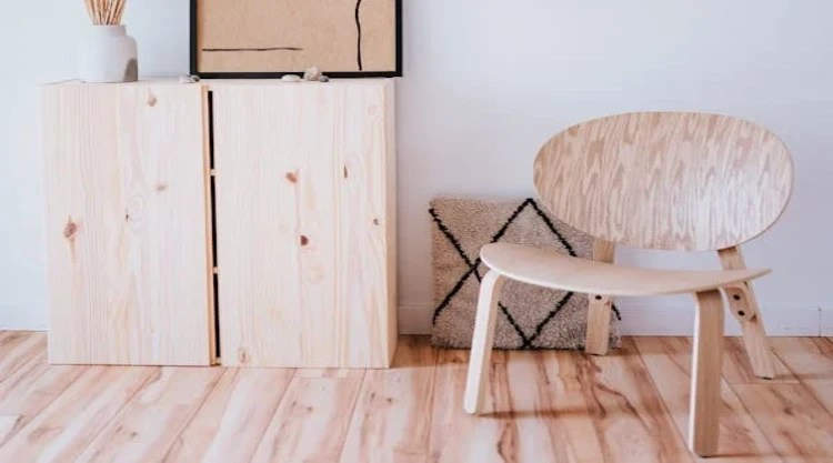 Hardwood flooring in modern home