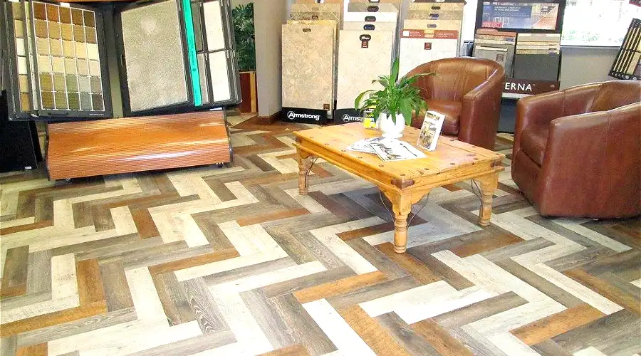 Vinyl is Resilient flooring and scratch resistant